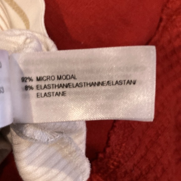 Calida size medium brown and white cami top great condition - Picture 8 of 10